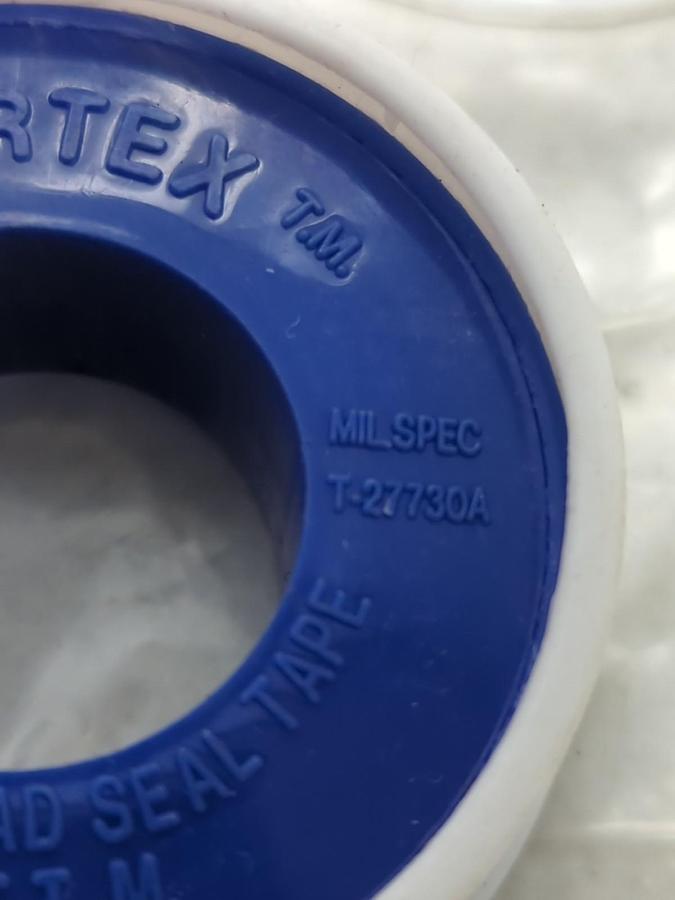 INERTEX,T-27730-A,TEFFLON THREAD SEAL TAPE 1/2 INX 520 IN ROLL LOT OF 3 NOS