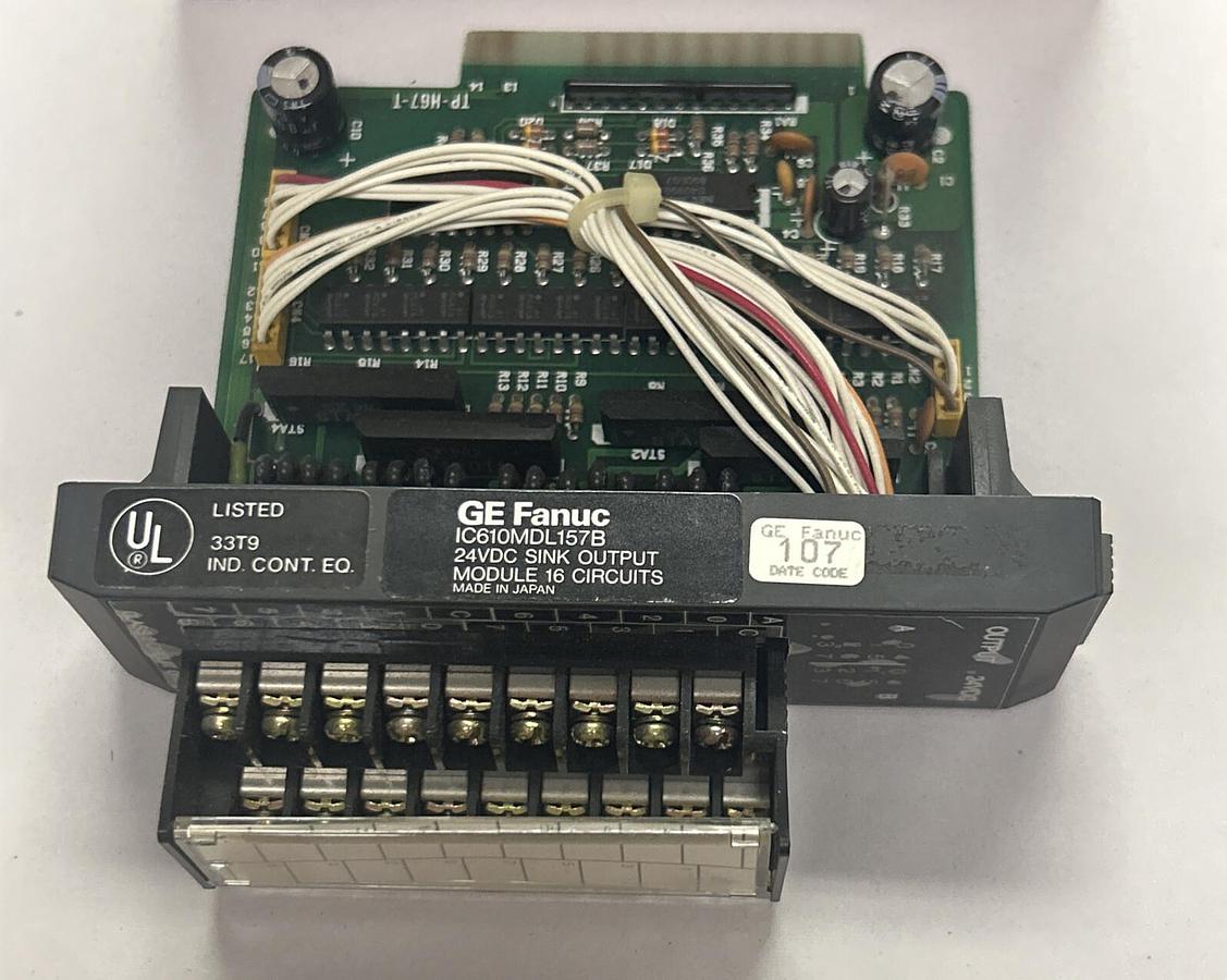 Used GE FANUC,IC610MDL157B,OUTPUT MODULE NEW