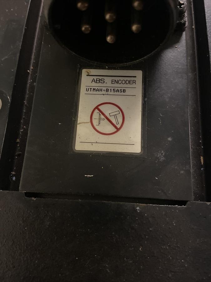 Used Yaskawa,USADED-22YRS11,Servo Motor UTMAH-B15ASB Encoder