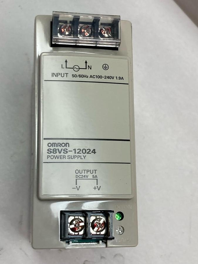 Used Omron,S8VS-12024,Power Supply DC24V 5A