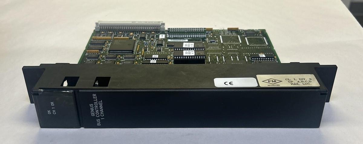 Used GE FANUC,IC697BEM713R,GENIUS BUS CONTROLLER
