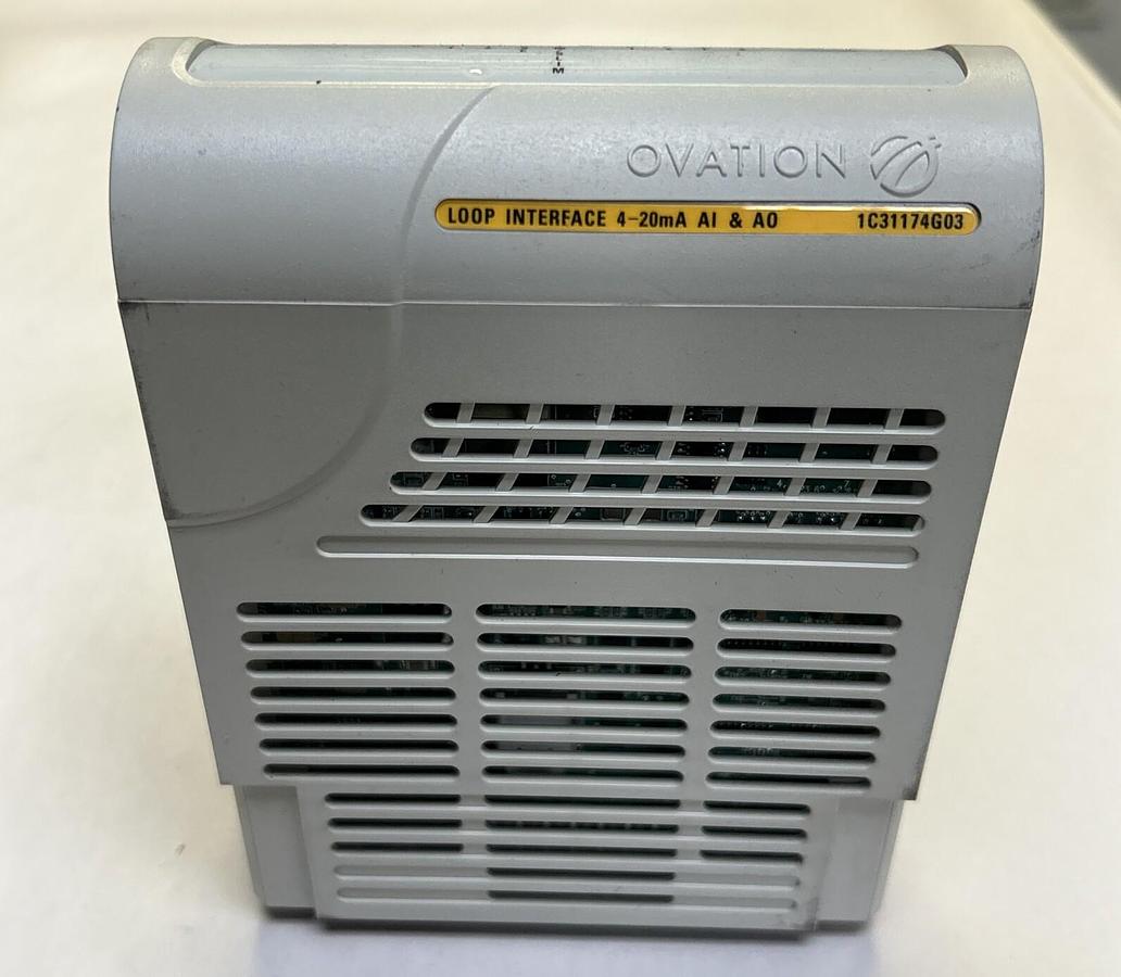 Used OVATION,1C31174G03,LOOP INTERFACE MODULE