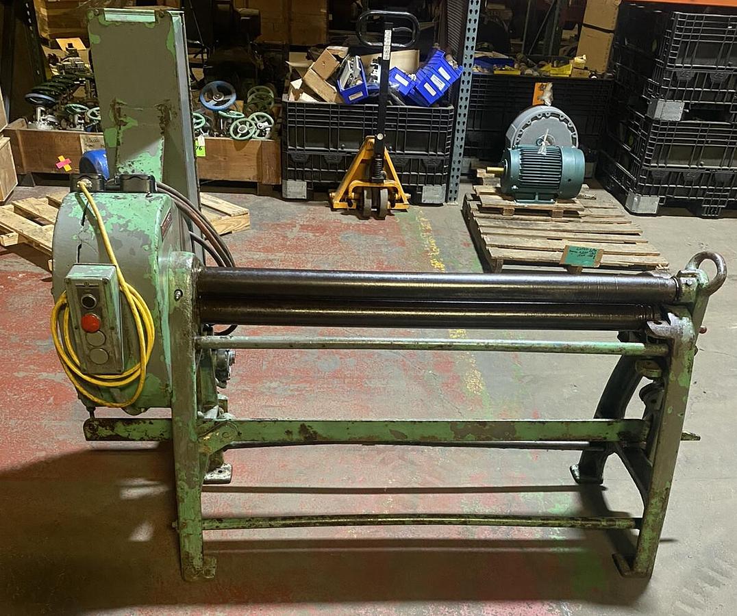 Used Lown,Model B300,Industrial Power Roller 4FTx3IN