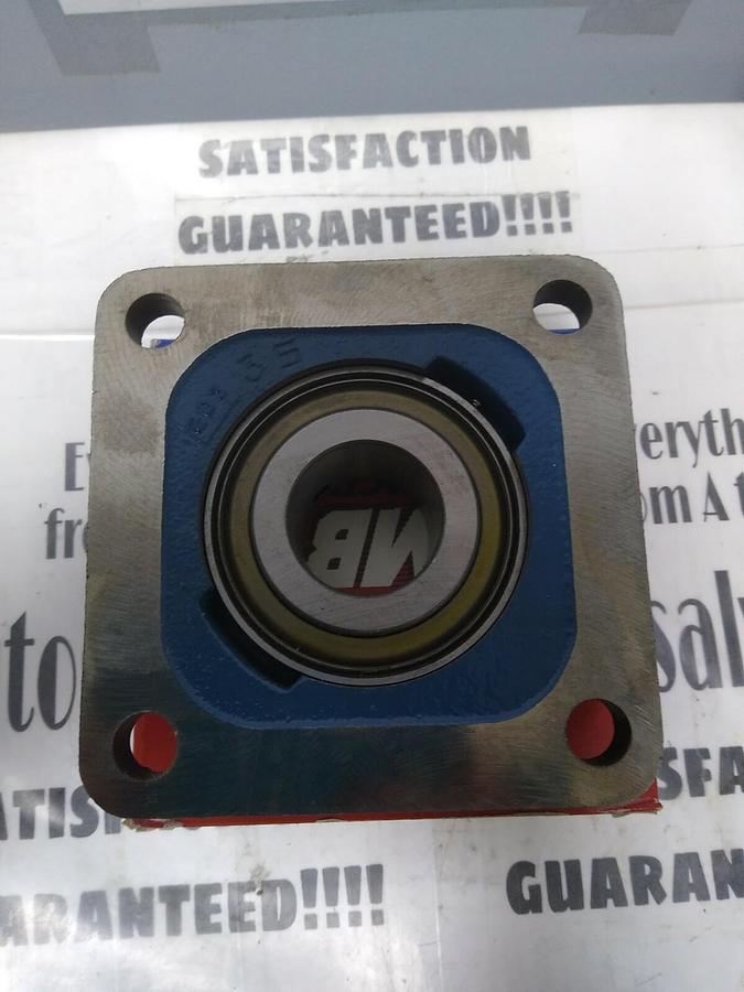 MB MANUFACTURING,FC4351-12,FLANGE MOUNT BEARING 4-BOLT BASE 1-1/2 IN BORE NOS