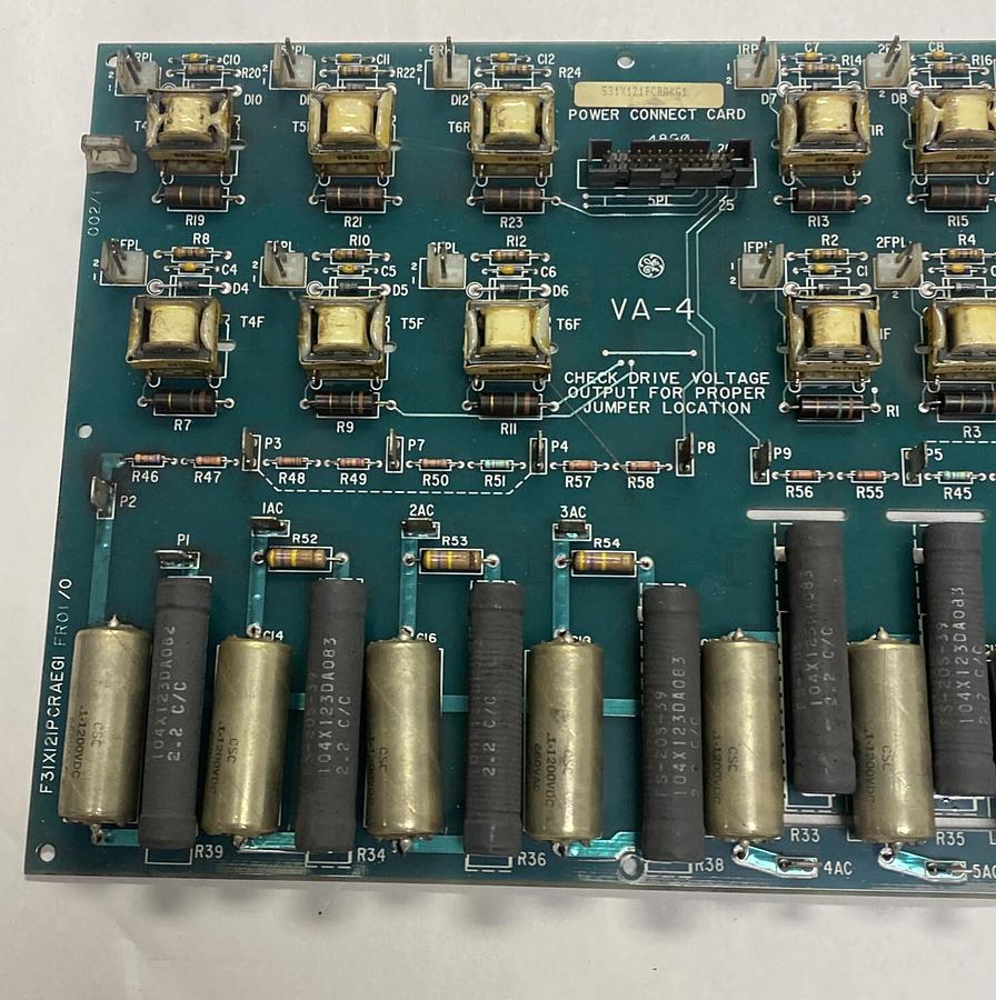 Used GENERAL ELECTRIC,F31X121PCRAEGI,APPLICATION CIRCUIT BOARD