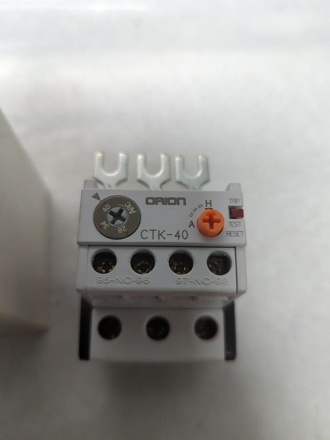 CERUS/ORION,CTK-40,THERMAL OVERLOAD RELAY 28-40A RANGE NOS