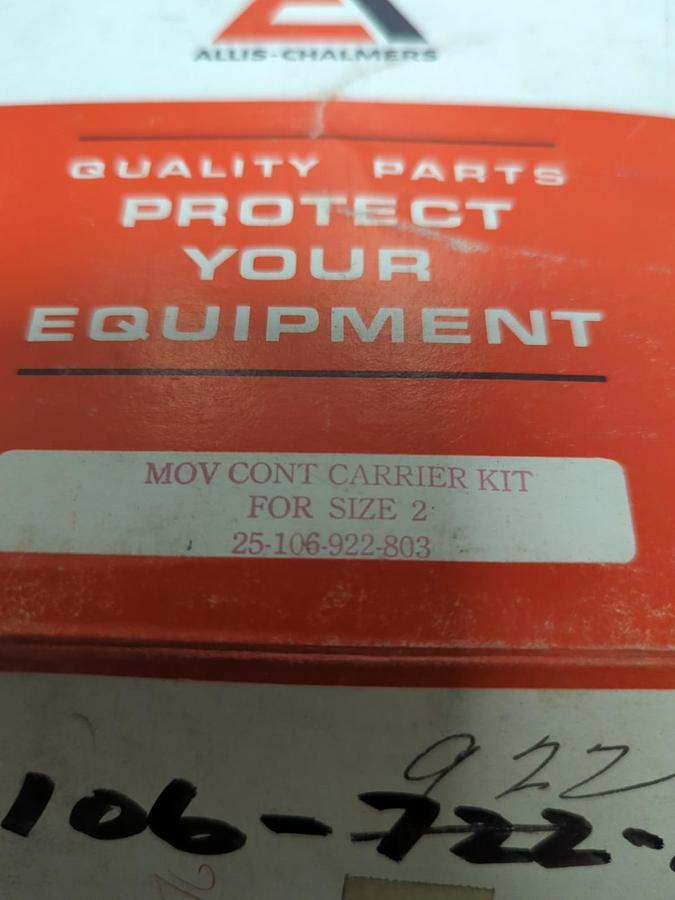 ALLIS CHALMERS,25-106-922-803,MOVEABLE CONTACT CARRIER KIT SIZE 2 NOS