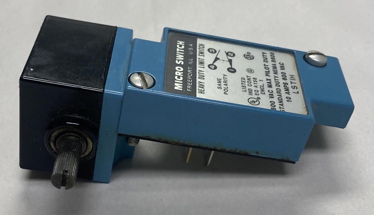 Used HONEYWELL MICRO SWITCH,LST1H,LIMIT SWITCH