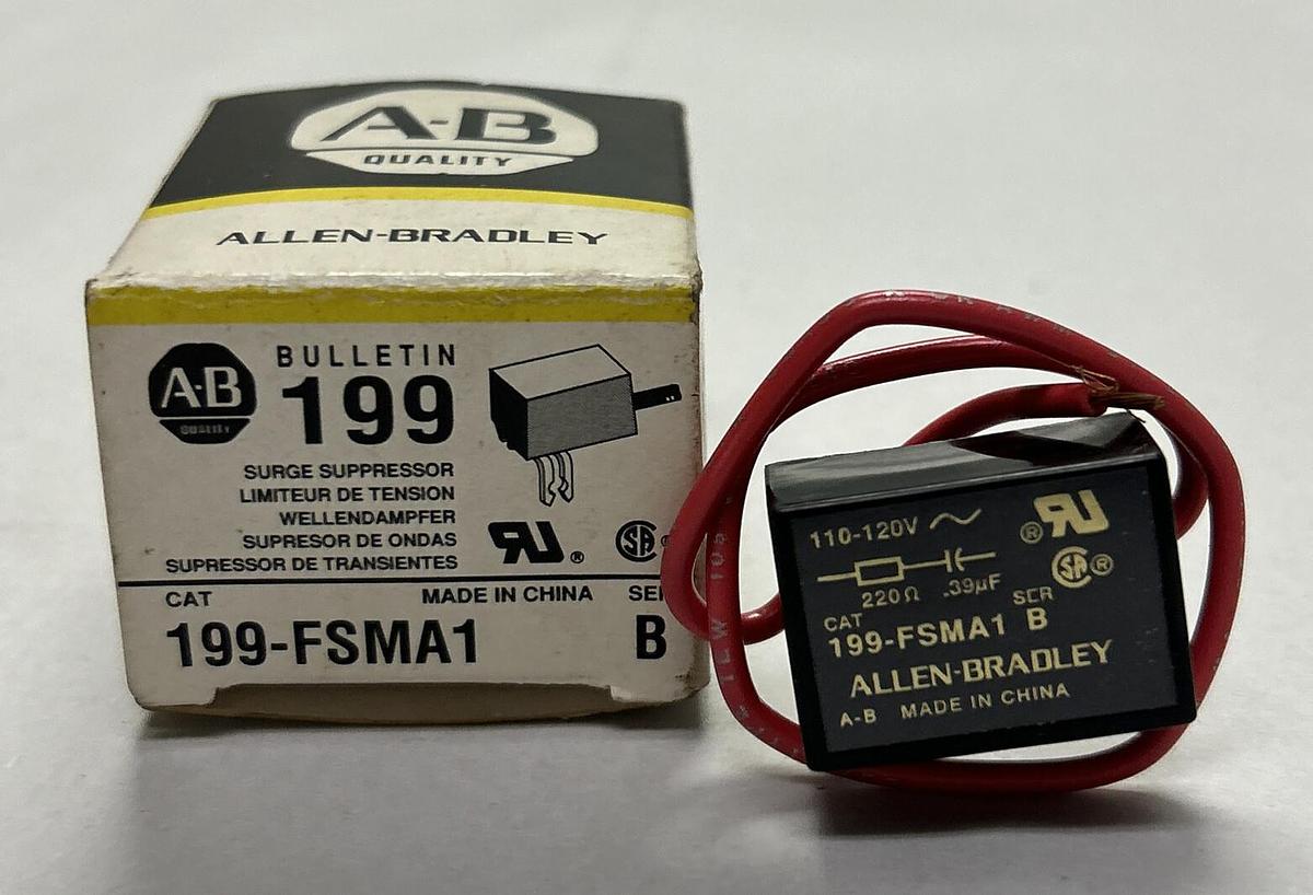 Used ALLEN BRADLEY,199-FSMA1,SER B SURGE SUPPRESSOR NEW