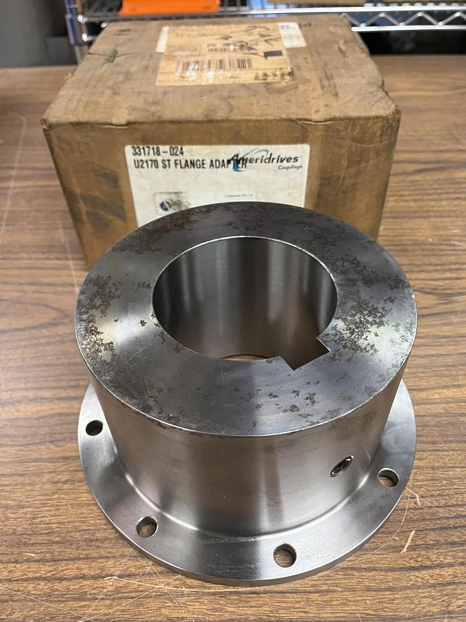 AMERIDRIVES COUPLINGS,331718-024,ST FLANGE ADAPTER U2170
