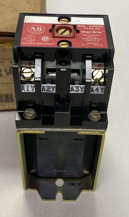 Used ALLEN BRADLEY,700DC-PK200Z1 ,SER A CONTROL RELAY NEW