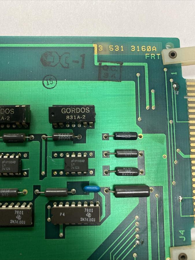 Used CINCINNATI MILACRON,3-531-3160A,CONTROL INTERFACE BOARD