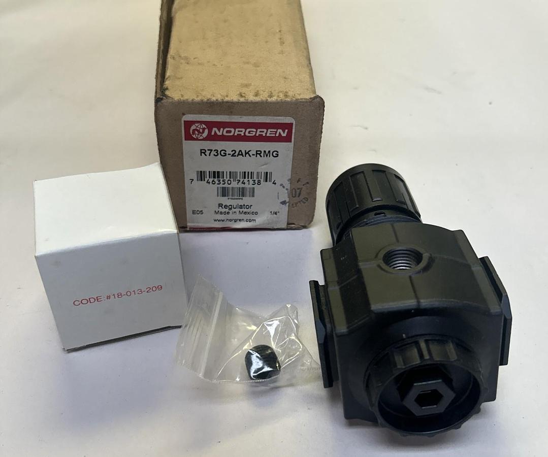 Used NORGREN,R73G-2AK-RMG,PRESSURE REGULATOR NEW