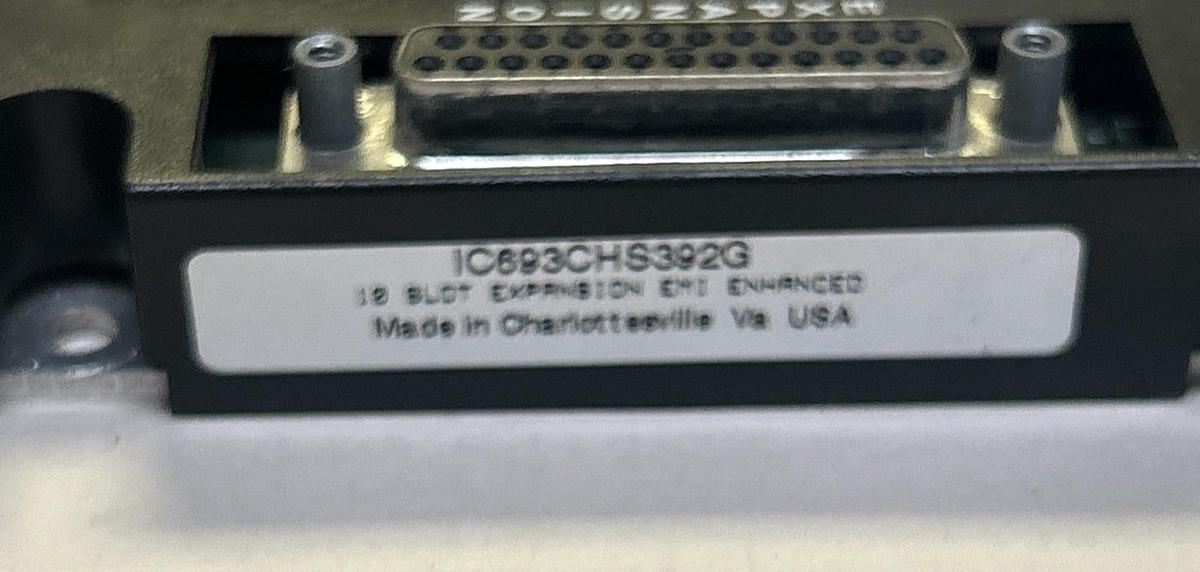 Used GE FANUC,IC693CHS392G,10 SLOT EXPANSION PLC RACK