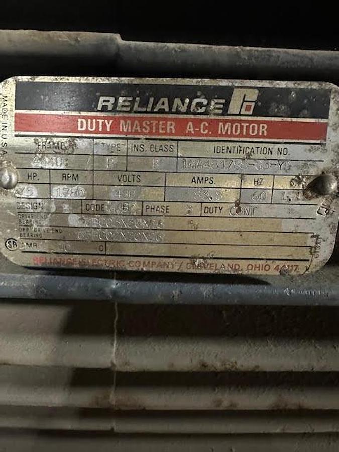 Used Reliance HP75 444US
