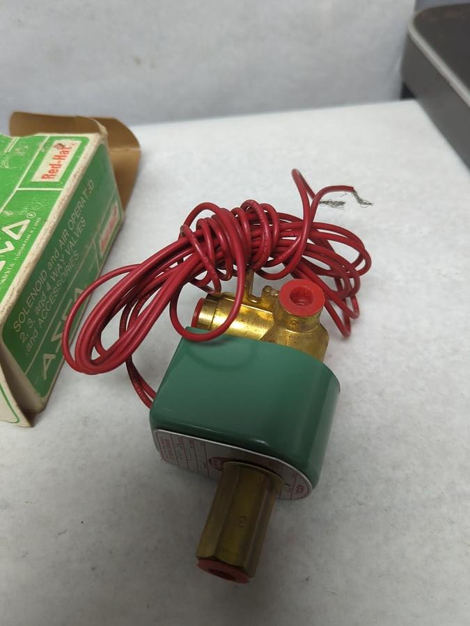 ASCO,FTX 8317A7,PNEUMATIC SOLENOID VALVE 1/4 INCH 110/120V 50/50HZ NOS