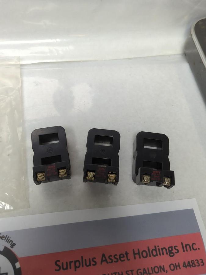 Used ALLEN-BRADLEY,PA236,COIL 115-120V 60HZ 110V 50HZ LOT OF 3 PRE-OWNED