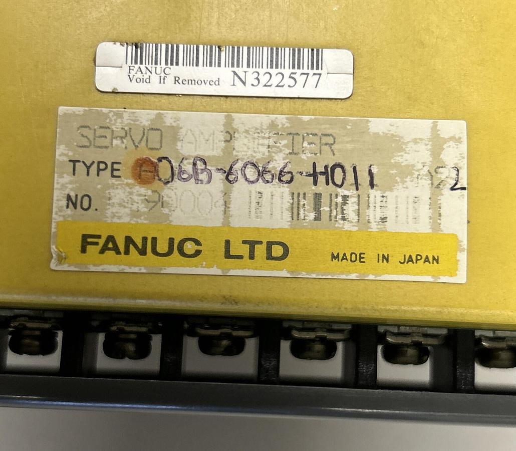 Used FANUC,A06B-6066-H011,SERVO AMPLIFIER