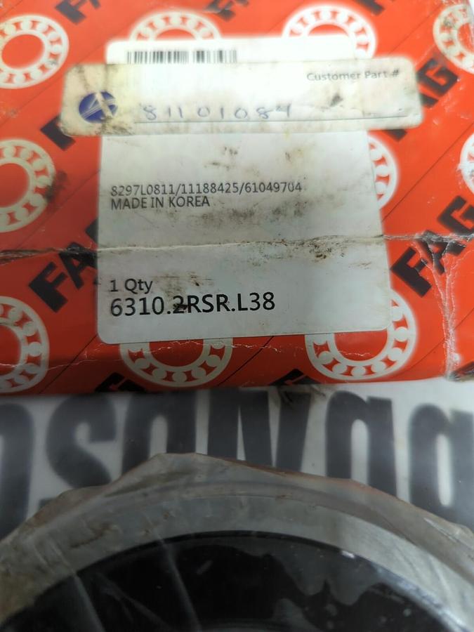 FAG,6310.2RSR.L38,DEEP GROOVE BALL BEARING NOS