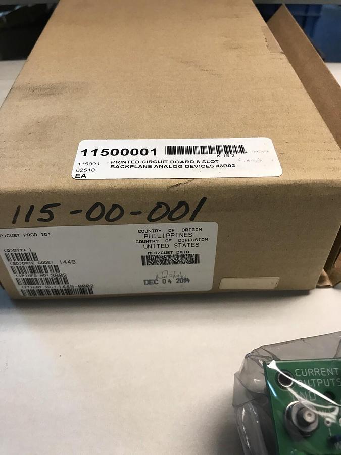 Backplane,3B02,Analog Device Circuit Board