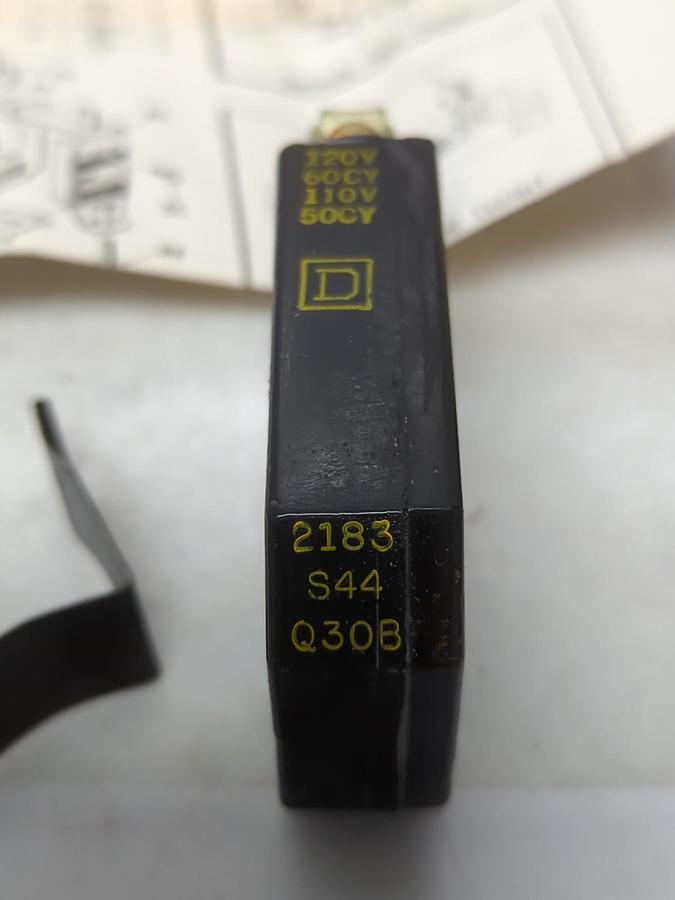 SQUARE D,2183-S44-Q30B,MAGNETIC COIL 120V 60CY 110V 50CY NOS