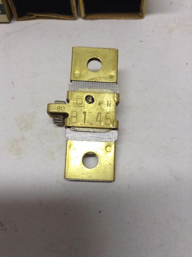 Square D,B1.45,Overload Relay Thermal Unit  LOT OF 7