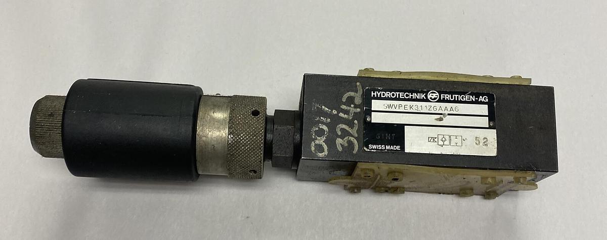 Used Hydrotechnik Frutige,SWVPEK311ZGAAA6 ,Hydraulic Valve
