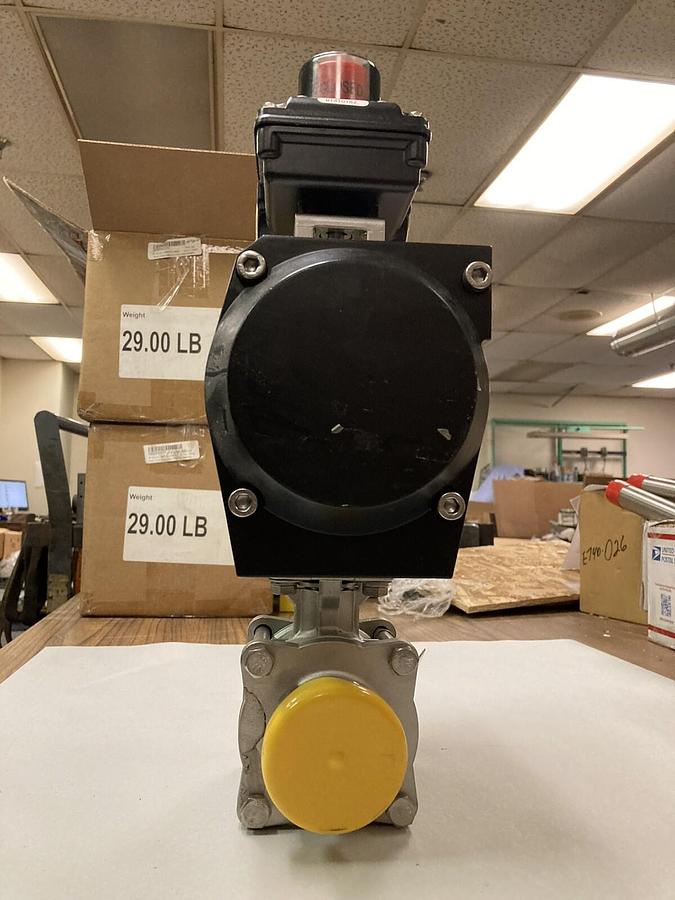 Used Tru-Flo,MT36.S4.F07-F10,Air Operated TRI CLAMP Valve