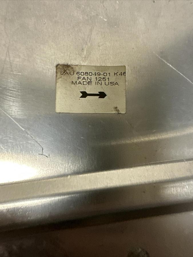 LAU,608049-01 K46,3 Blade Fan Blade