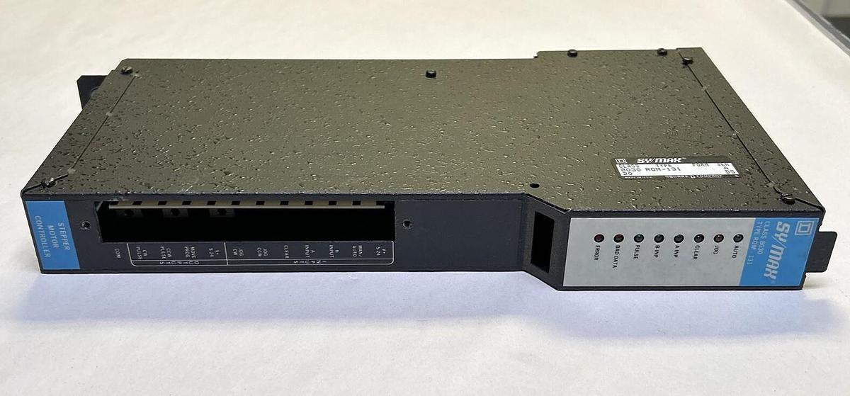 Used SQUARE D SYMAX,8030-ROM-131,PLC MODULE STEPPER CONTROL