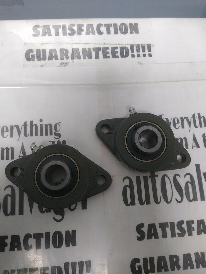 BROWNING,VF25-212,FLANGE MOUNT BEARING 2- BOLT BASE 3/4 IN BORE LOT OF 2 NOS