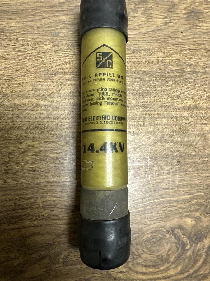 S&C Electric Company,SM-5,14.4KV Refill Unit
