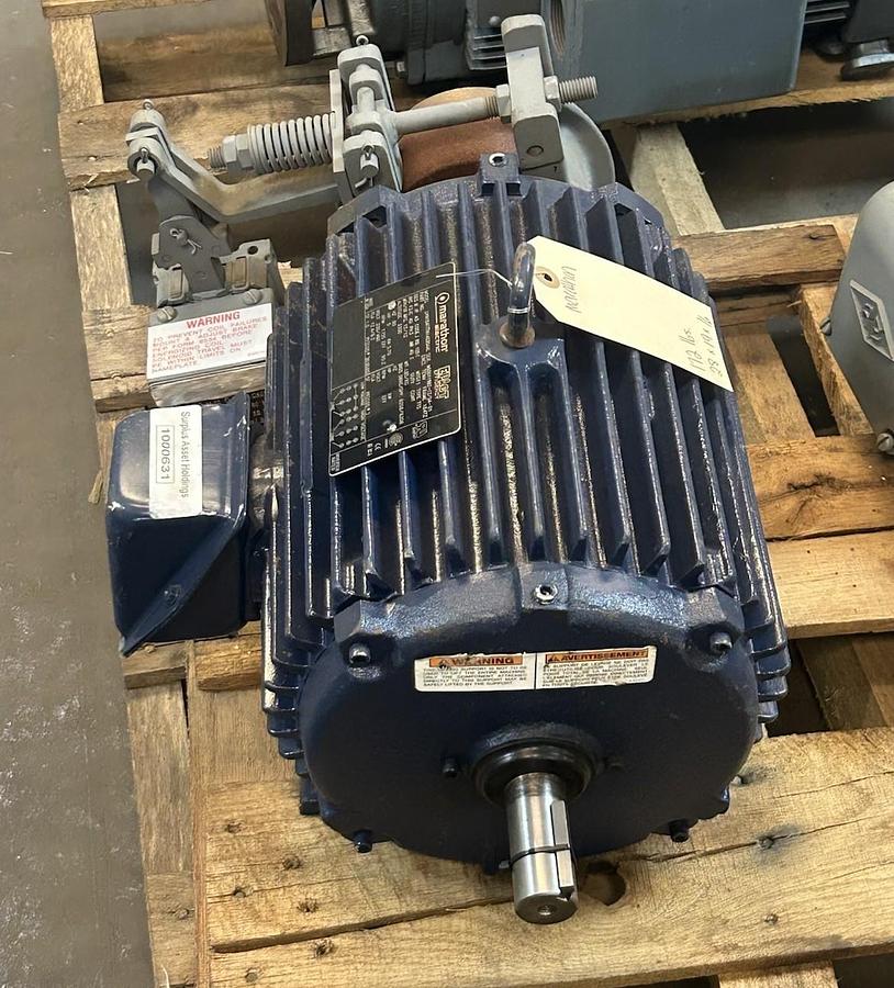 Used MARATHON,LVN184TTTN14035AAL,MOTOR 5HP 230/460V 1755RPM 3PH 184TZ FRAME