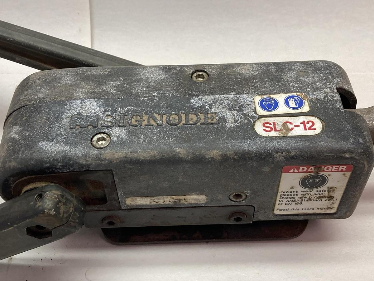 Used Signode,SLC-12,Steel Sealless Manual Strapping Combo Tool 3/4  Inch