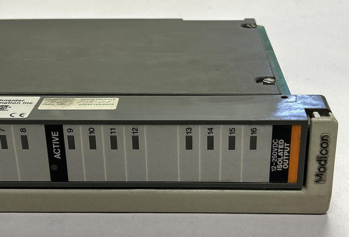 Used MODICON,AS-B836-016,I/O MODULE