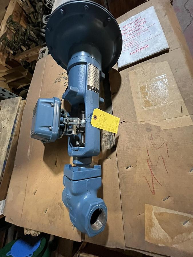 DEZURIK,859105-1DAO-1B1-19-PEUI-ABB-0000,ELECTRO PNEUMATIC ACTUATOR VALVE 1-1/2"