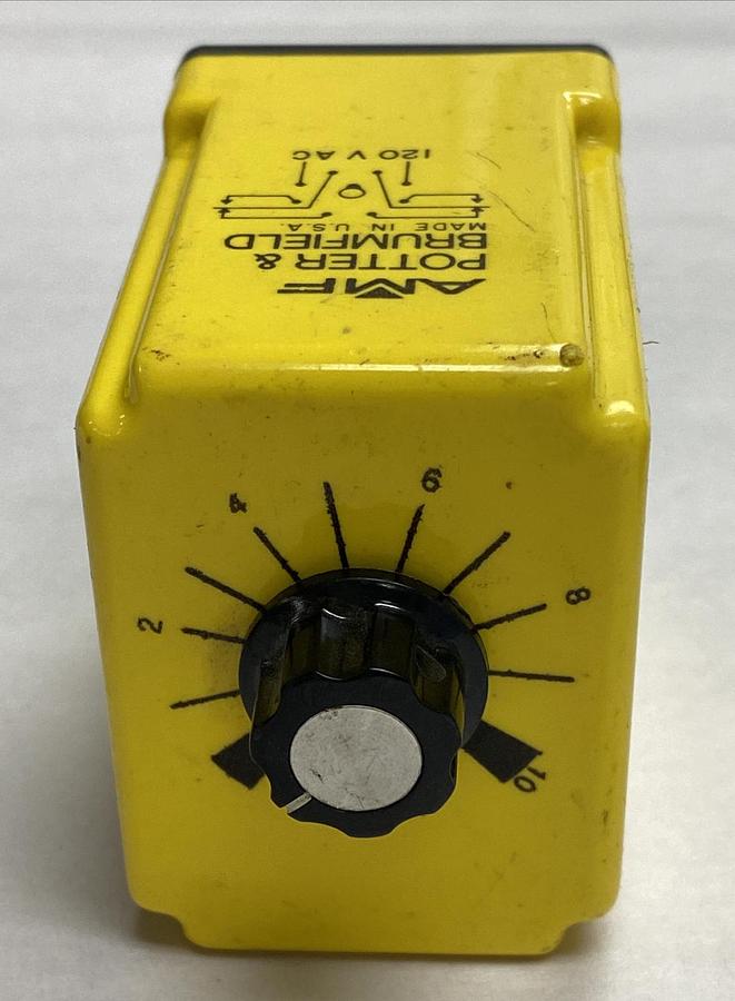 Used Potter & Brumfield,CDB-38-70003,Time Delay Relay 120V 0.1-10Sec Lot Of 5