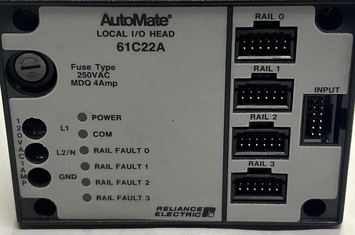 Used RELIANCE,61C22A,LOCAL I/O HEAD
