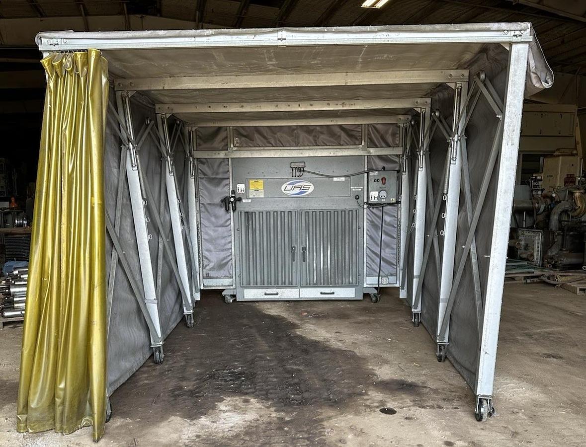 Used United Air Specialties,MCB-06-01-S,Modular Dust Collecting Cabinet