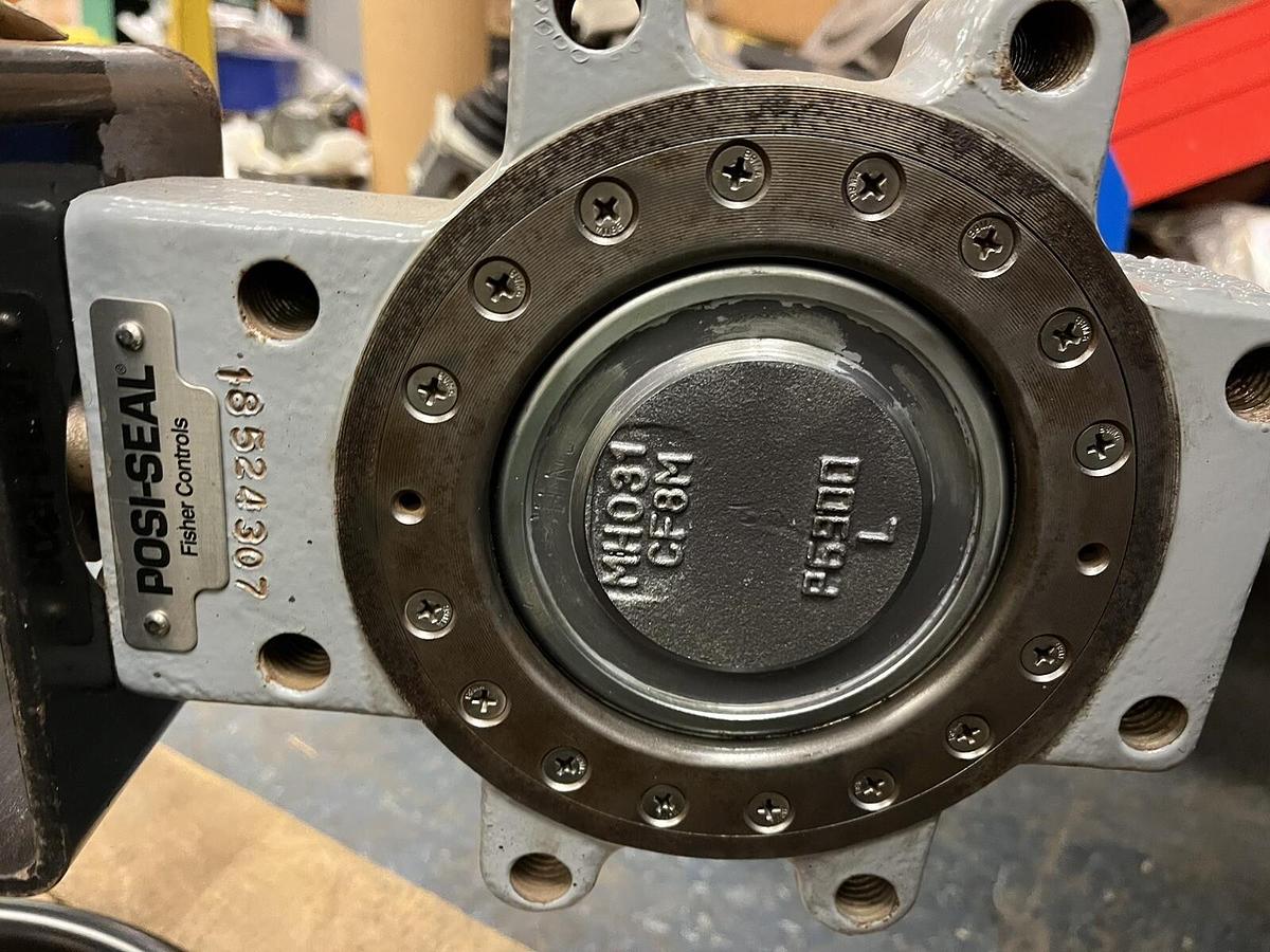 DYNATORQUE,DT7/SD,BI TORQ POSI SEAL 4" FISHER BUTTERFLY VALVE