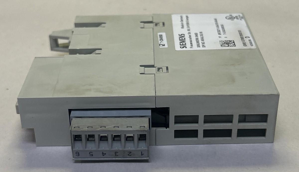 Used SIEMENS,6FC5211-0AA10-0AA0,ANALOG INPUT MODULE