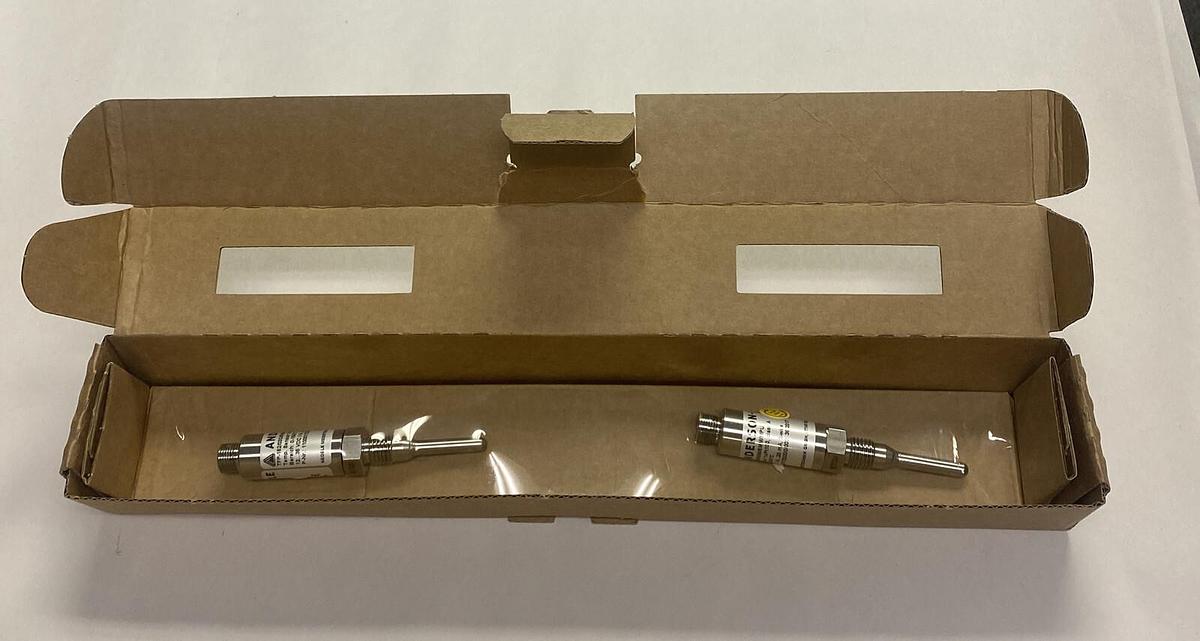 ANDERSON-NEGELE,TFP-162/030/6MM/6MM/MPU,TEMPERATURE SENSOR LOT OF 2 NEW
