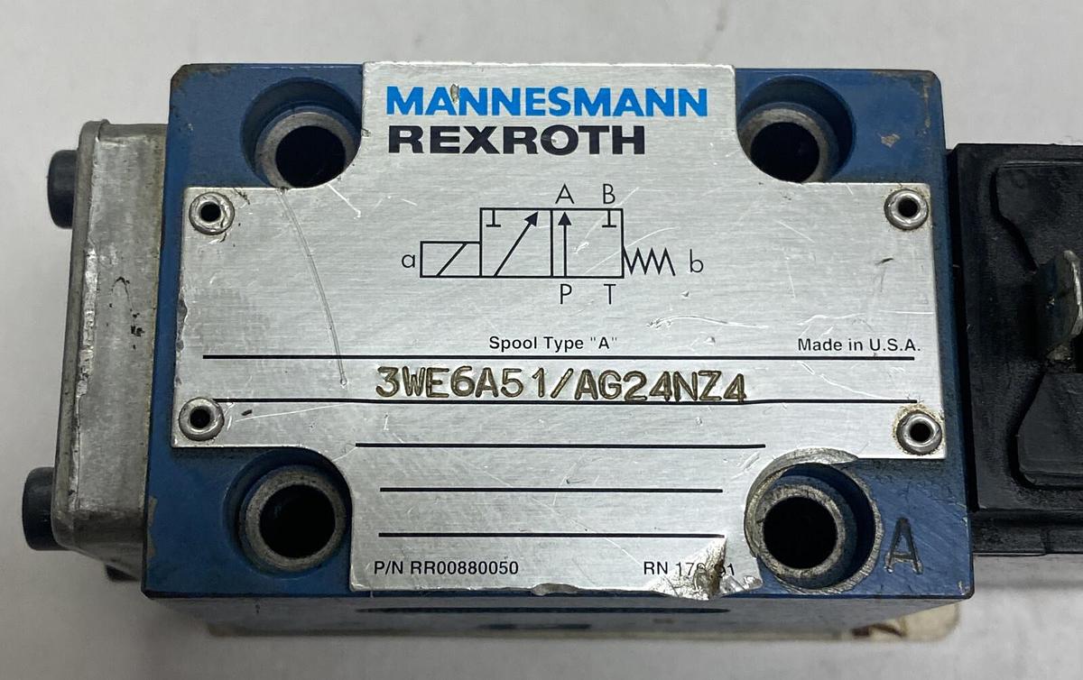 Used Rexroth,3WE6A51/AG24NZ4,Directional Valve