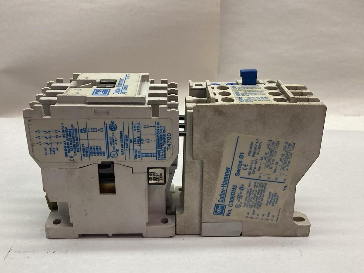 Used Cutler-Hammer,AE15AN0,Series B1 W/ Cutler-Hammer C306DN3