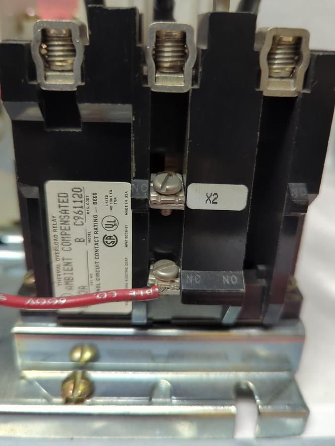 Used WESTINGHOUSE,A210M2CAC,MOTOR CONTROL SIZE 2 MODEL J 3-PHASE PRE-OWNED