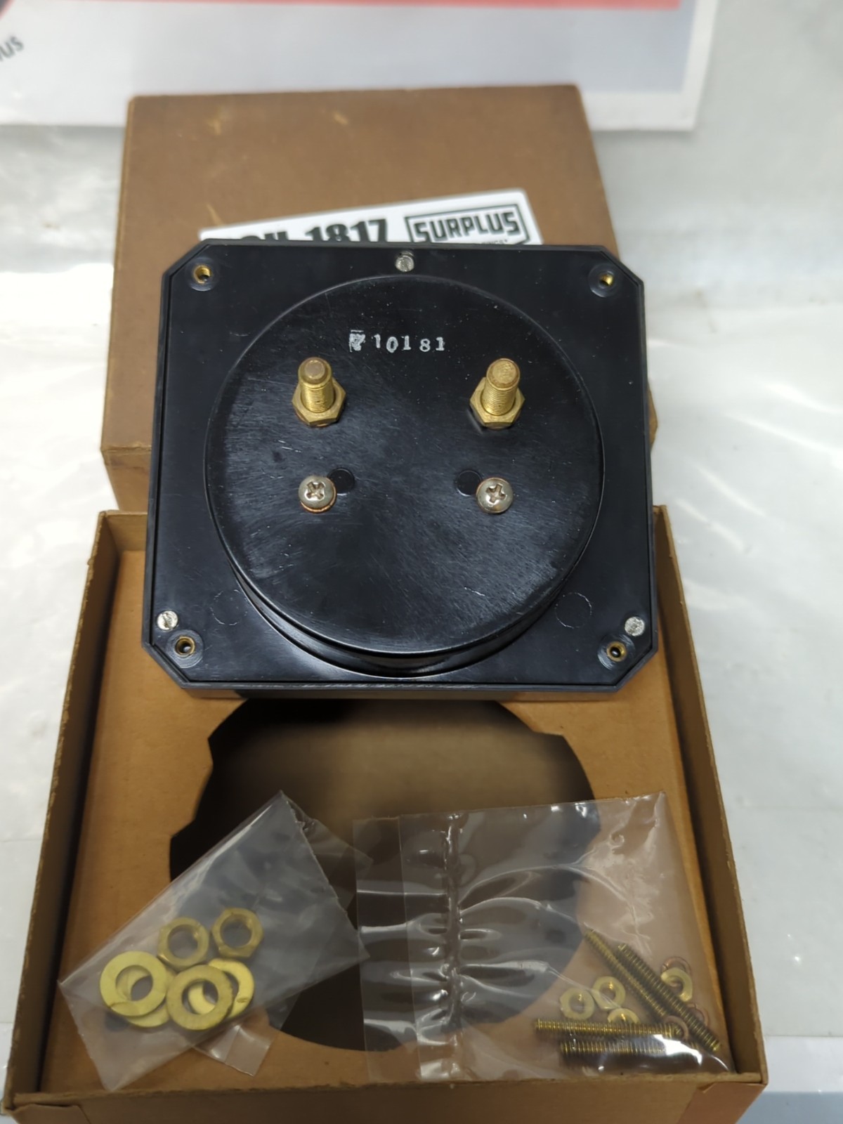 TRIPLETT,65201-IAK,PANEL METER 75-0-75 F.P.M NOS