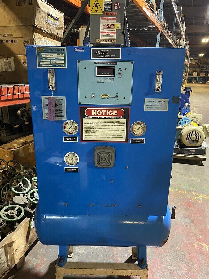 Used THERMCO,6105NA20A1100,WELD 6105 GAS MIXER
