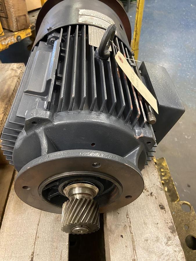 Used SEW Eurodrive,DFV132M4BM15HRC-KS,10Hp Brake Motor 1740RPM 230/460V