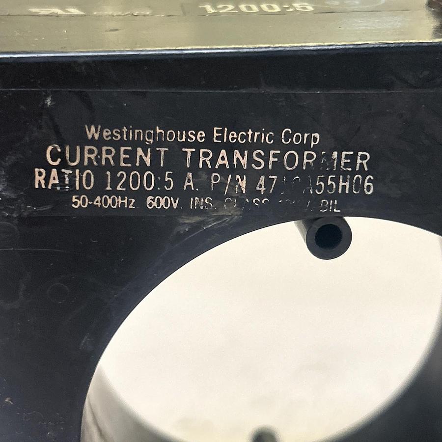 Used WESTINGHOUSE,4710A55H06,CURRENT TRANSFORMER