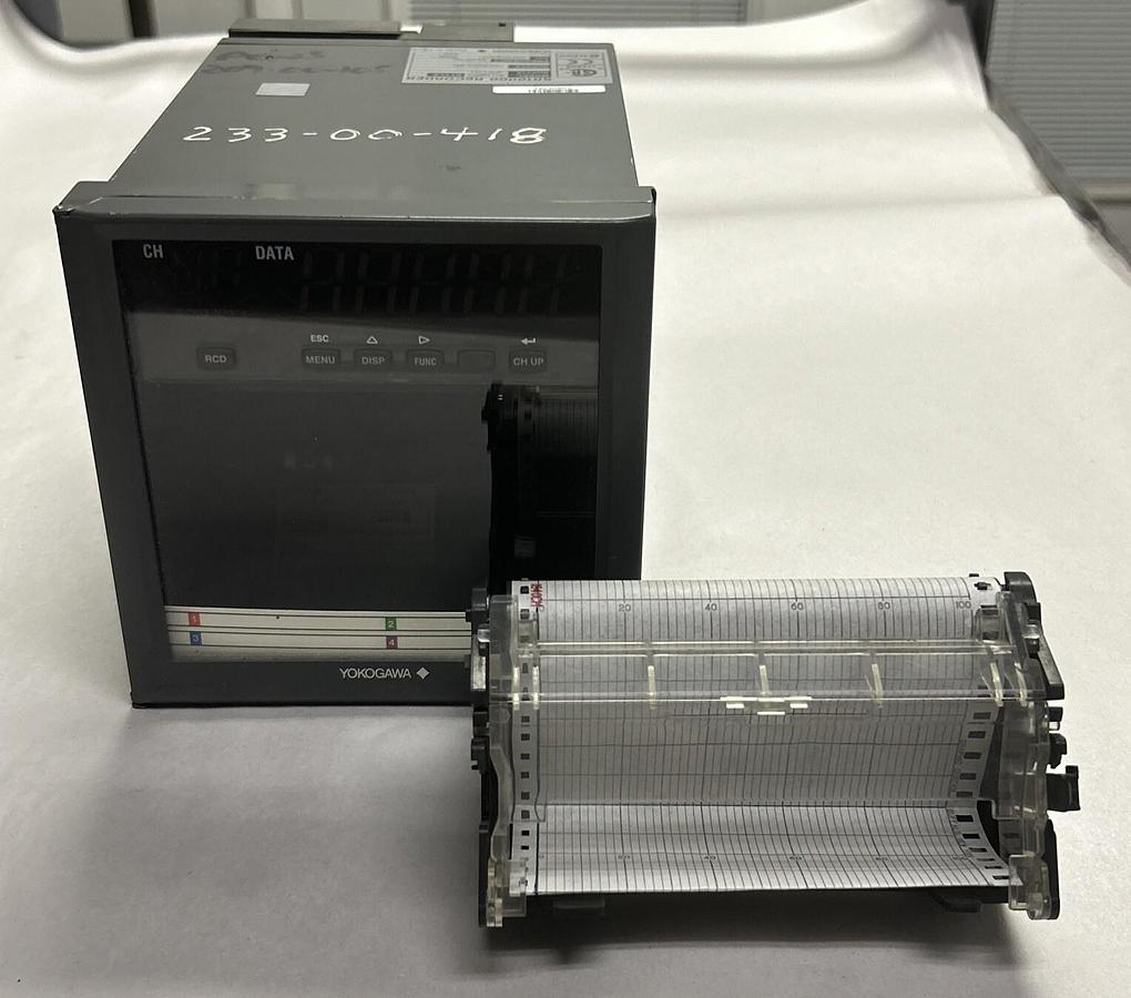 Used YOKOGAWA,SR100004,COMPACT RECORDER